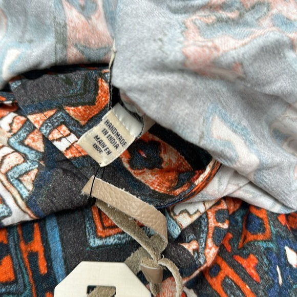 Cleobella Romper One Piece Aztec  Medium NWT Short Indie Hippie Boho - Picture 14 of 16